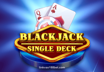 Hình ảnh trò chơi Backjack Single Deck tại linkvao188bet